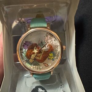 Ariel Themed Disney analog Watch with Teal Strap